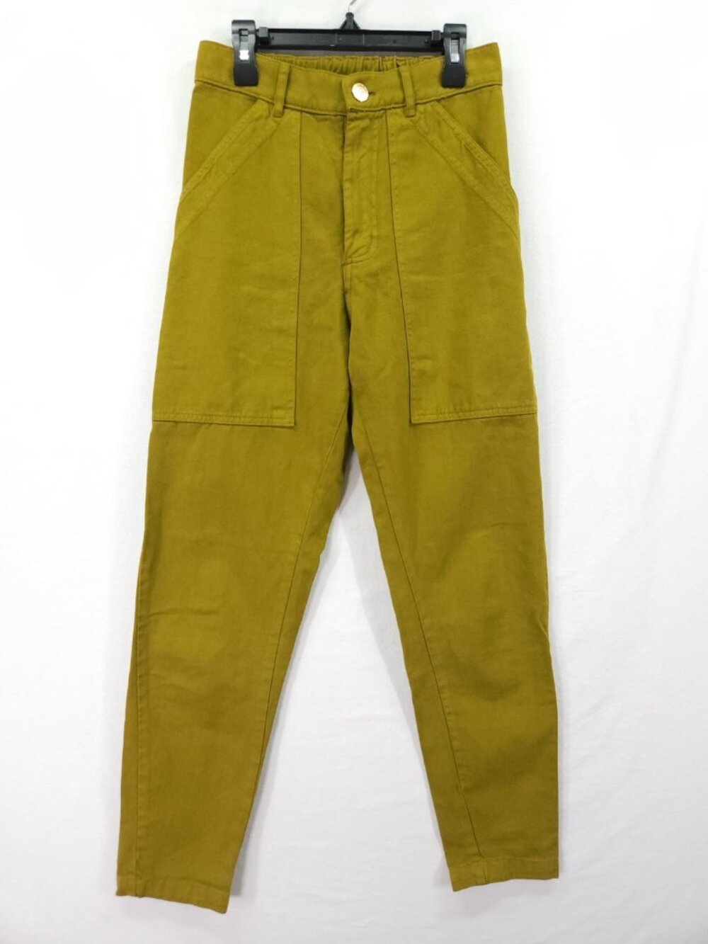 Big Bud Press Pencil Pants Size XS 26x29 Green High Waist Utility Taper